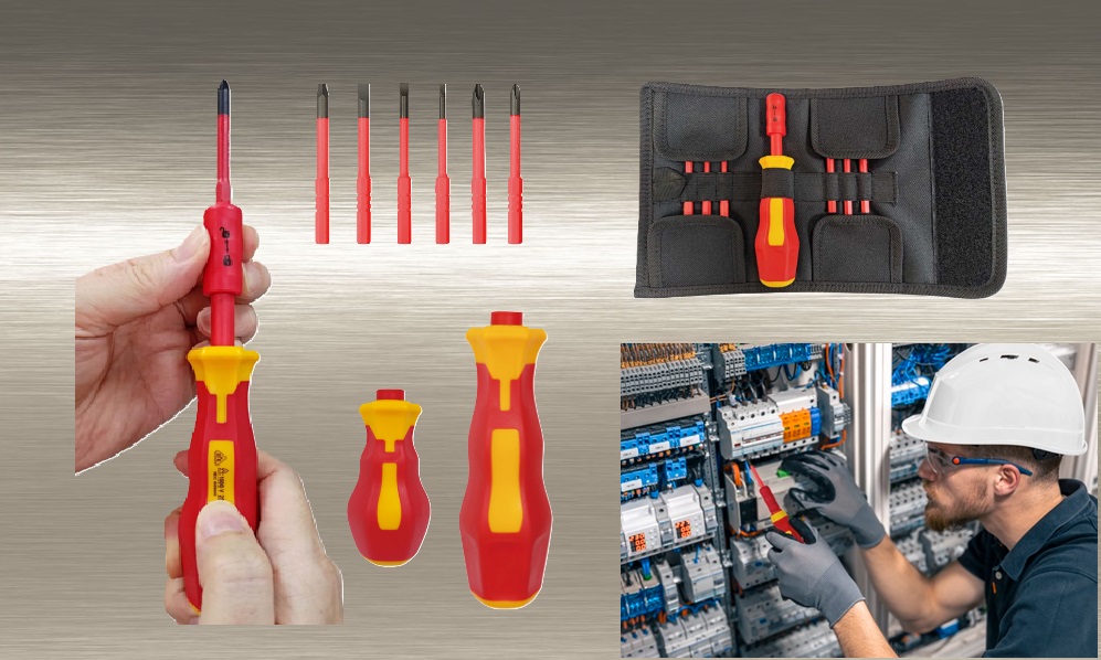 Interchangeable Insulated Screwdrivers