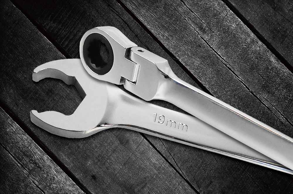 Flexible Quick Ratcheting Wrench
