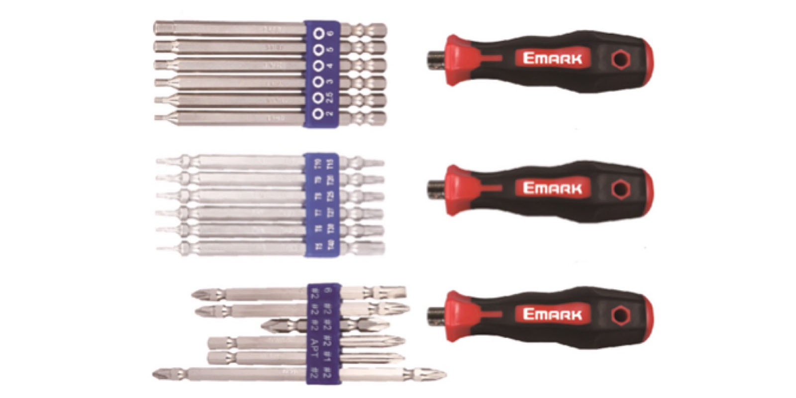 Driver bits 6PCS SET, 725 series