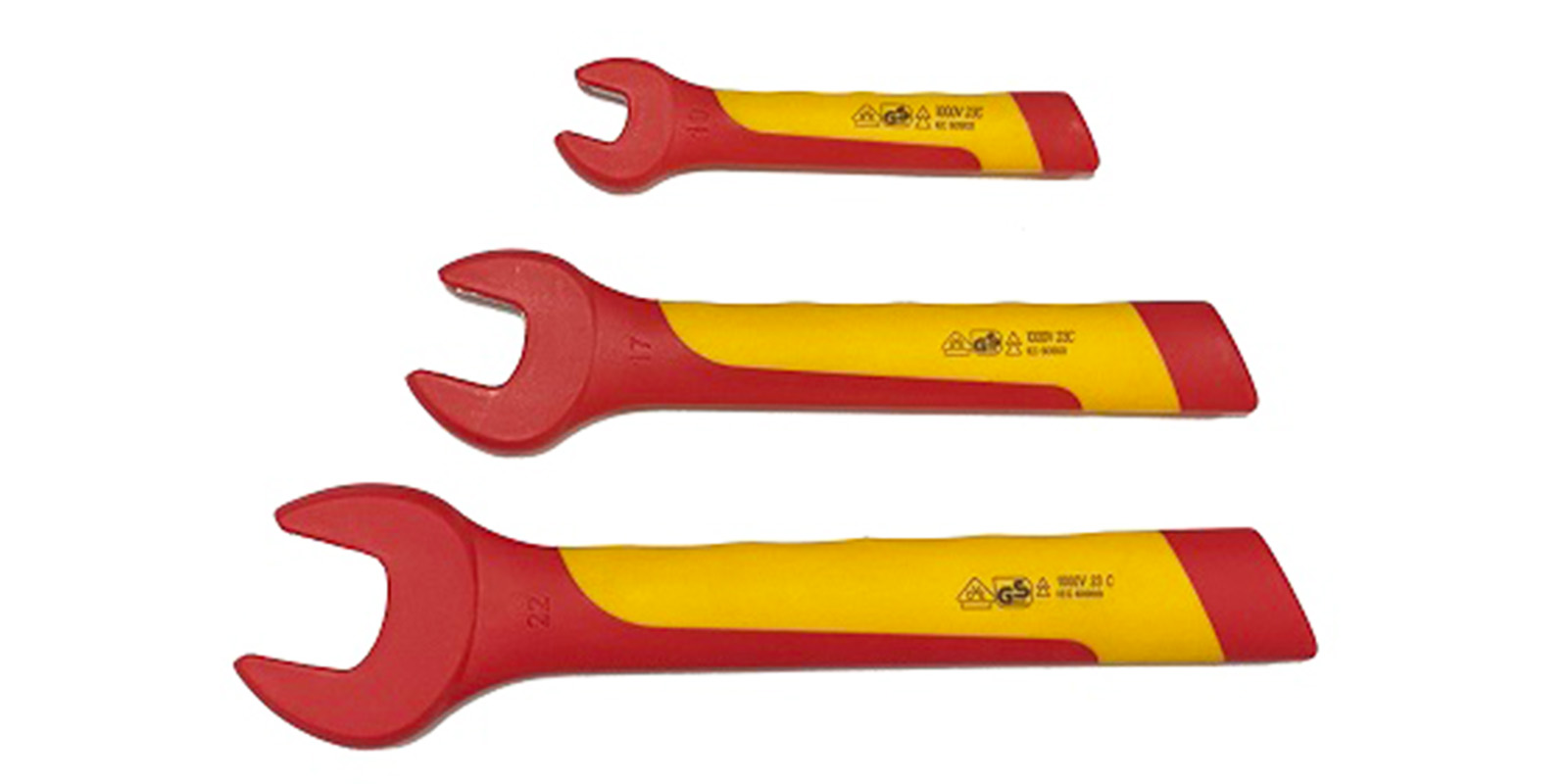 Insulated open end spanner