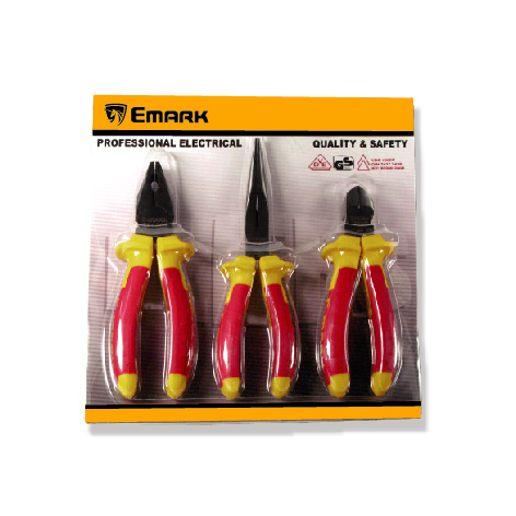 3PCS VDE PLIERS SET